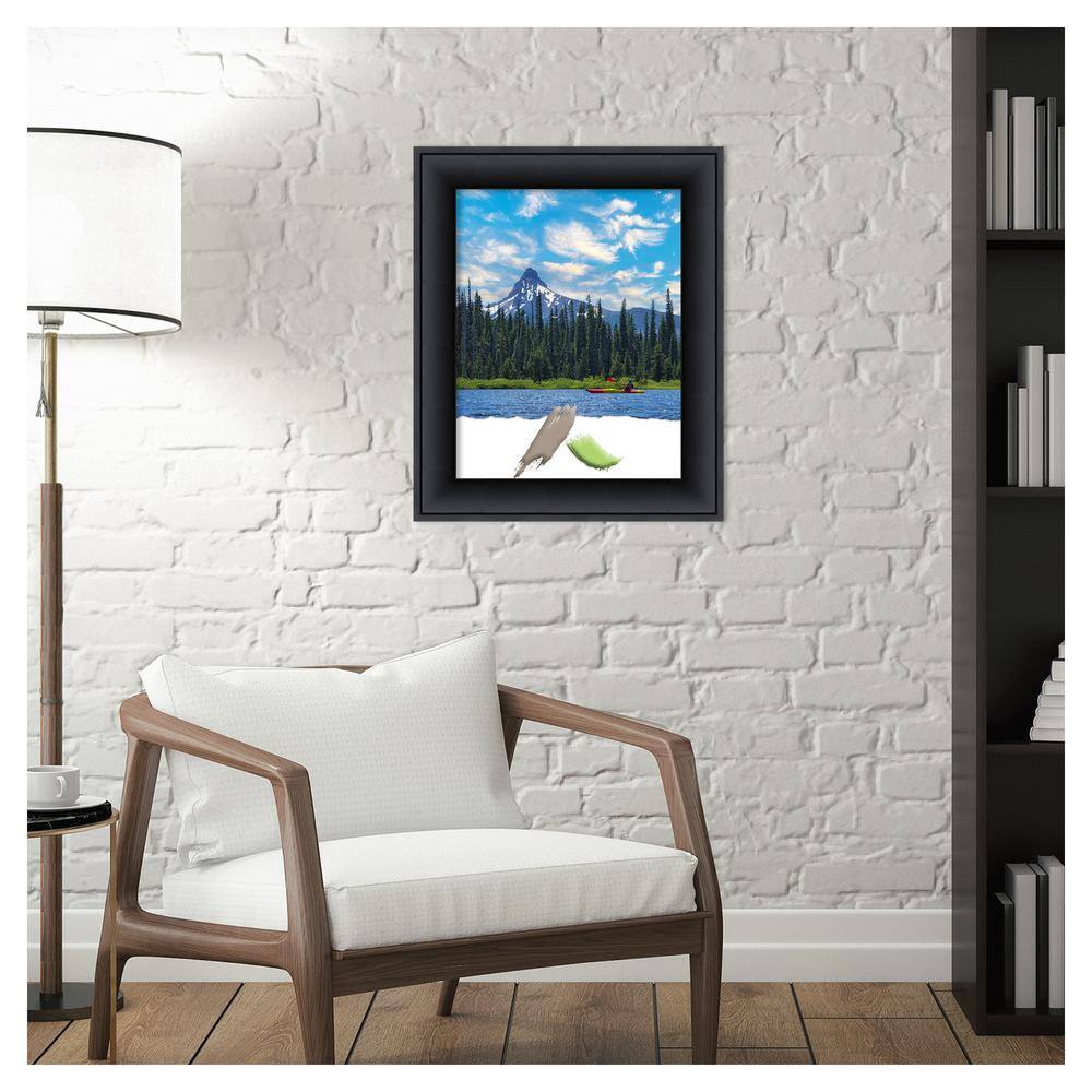 Nero Black Wood 11x14 Single Photo Wall Frame
