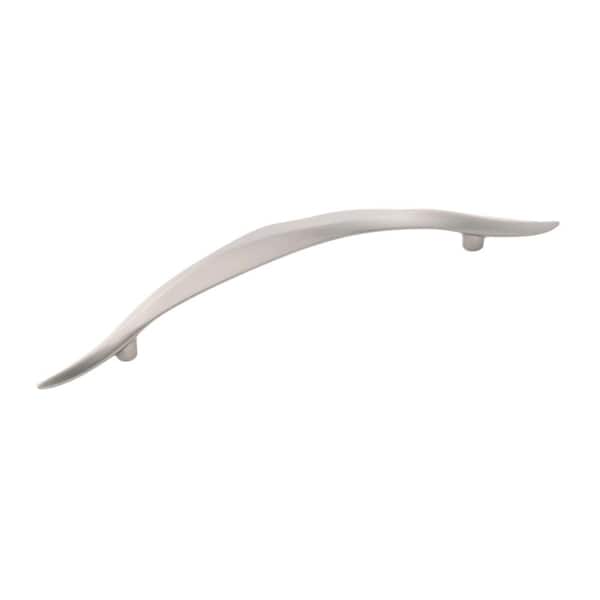 HICKORY HARDWARE Willow 5-3/64 in. (128 mm) Satin Nickel Cabinet Drawer and Door Pull