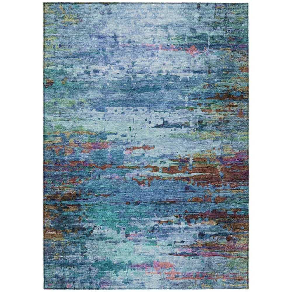 Addison Rugs Chantille Machine Washable Indoor/Outdoor Abstract ACN2035 ...