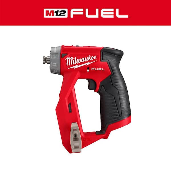 M12 FUEL 12V Lithium-Ion Brushless Cordless 4-in-1 Installation 3/8 in. Drill Driver with 4 Tool Head (Tool-Only)