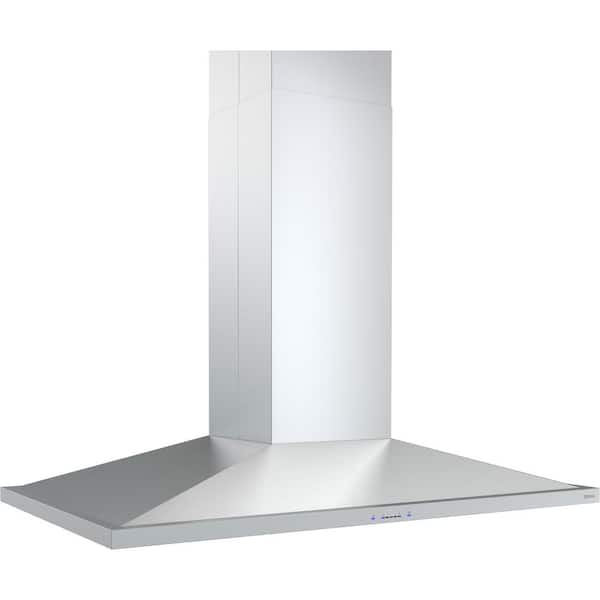 Zephyr Anzio 42 in. 600 CFM Convertible Island Mount Range Hood with LED  Light in Stainless Steel ZAZ-E42DS - The Home Depot
