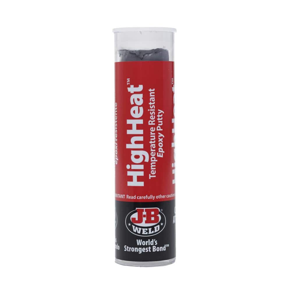 J-B Weld Highheat Temperature & High Heat Resistant Epoxy Adhesive Glue - 2  oz.