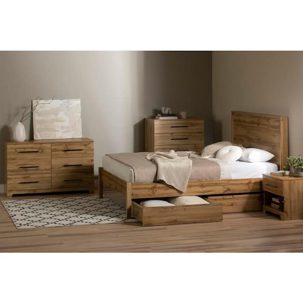 Barcelo Nordik Oak 22.25 in. Nightstand