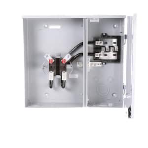 200 Amp 4-Space 6-Circuit Side by Side Outdoor Meter Main