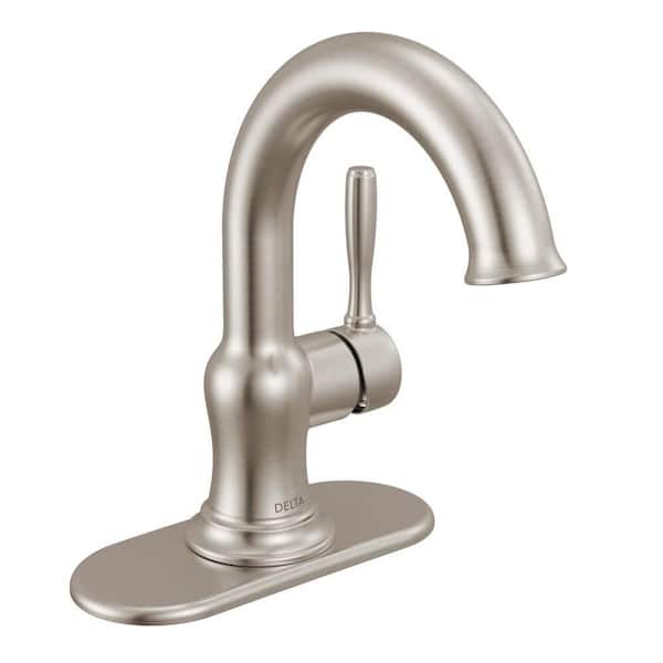 Delta Roe Single Handle Single Hole Bathroom Sink Faucet in