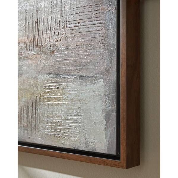 Signature DESIGN BY ASHLEY Floymour Framed Abstract Art Print 56