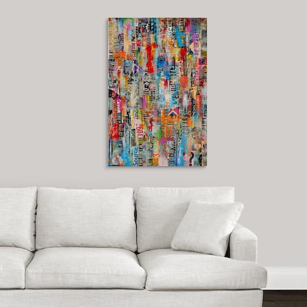 GreatBigCanvas 36-in H x 24-in W Abstract Print on Canvas | 2189411-24-24X36