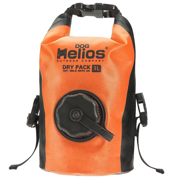 Dog Helios 3 l Orange Grazer Waterproof Outdoor Travel Dry Food Dispenser Bag
