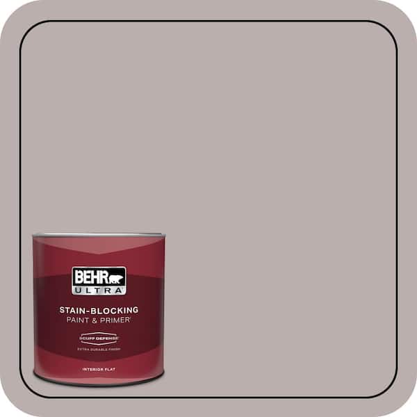 BEHR ULTRA 1 qt. #PPU17-11 Vintage Mauve Extra Durable Flat Interior Paint & Primer