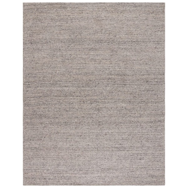 SAFAVIEH Himalaya Light Grey 9 ft. x 12 ft. Solid Color Area Rug
