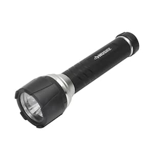 1000 Lumens LED Virtually Unbreakable Aluminum Flashlight 6 AA Battery Required