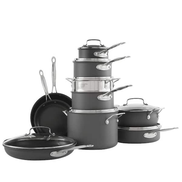 Cuisinart Chef's Classic 17 Piece Cookware Set - Stainless Steel