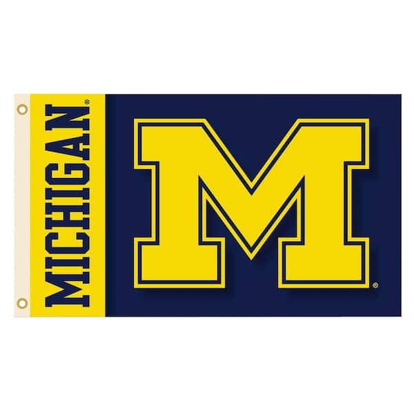 BSI Products NCAA Michigan Wolverines 2-Sided 3 ft. x 5 ft. Flag with Grommets