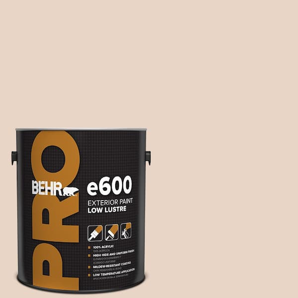 BEHR PRO 1 gal. #MQ3-37 Soft Shoe Low Luster Exterior Paint