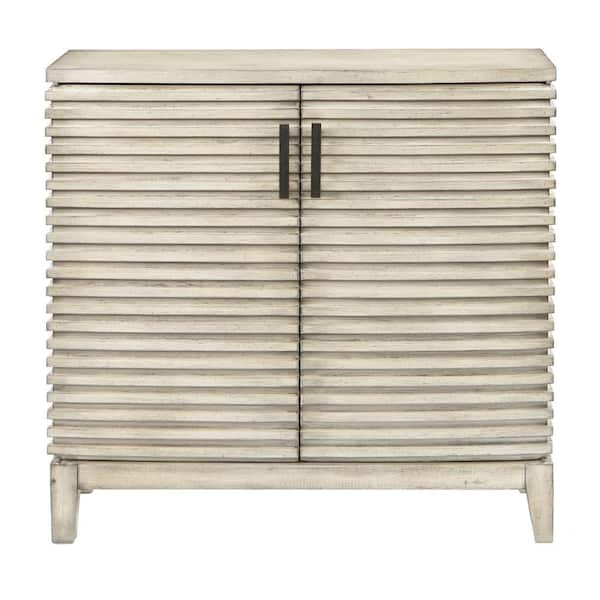Cain Cream 34 in. H Accent Chest