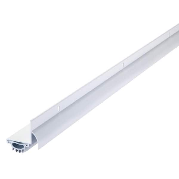36 in. White Aluminum L-Shape Screw-on Under Door Seal