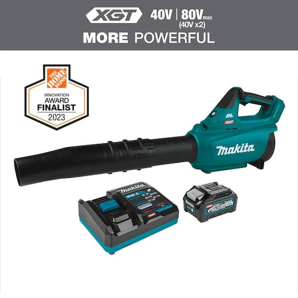 Makita XGT 40V Max Brushless Cordless Leaf Blower Kit (4.0Ah)