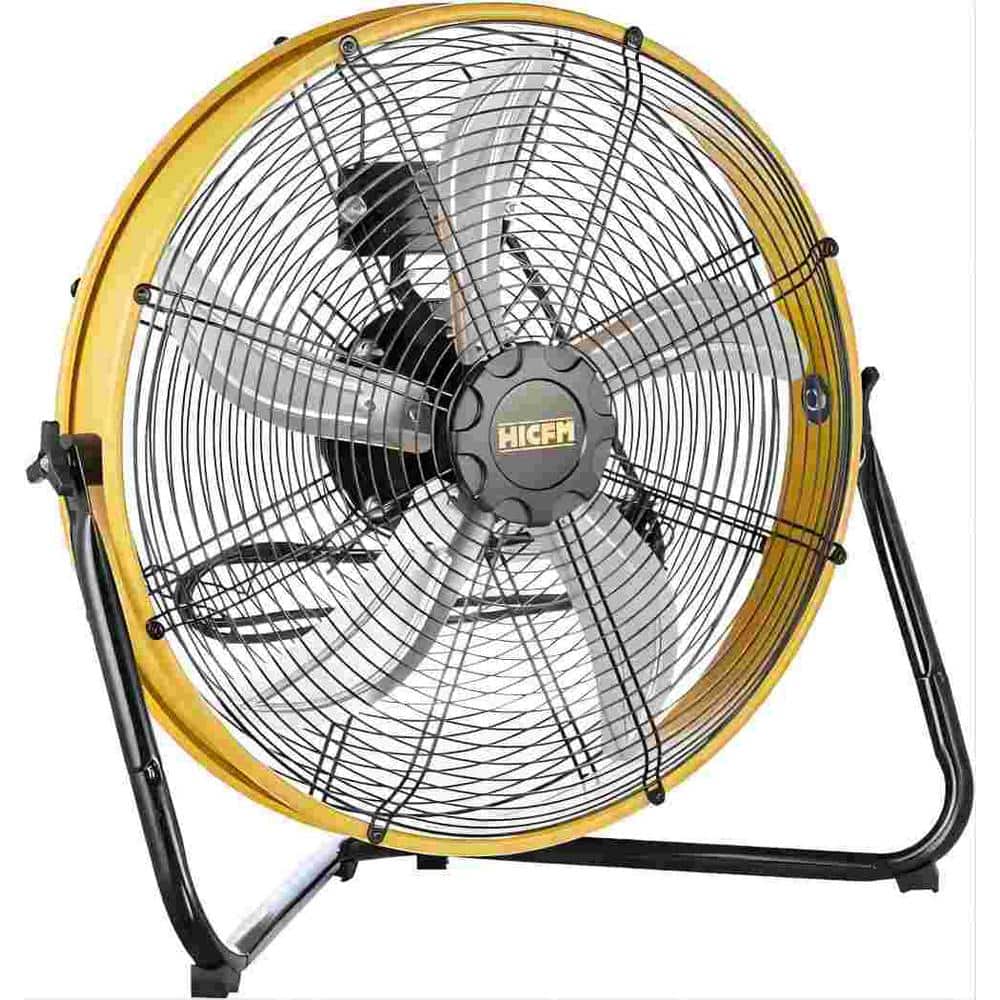Deeshe 6300 CFM 20 in. heavy-duty Shroud Fan with IP44 Enclosed Powerful  1/4 Motor, High Velocity Air Circulator Deeshe-fan-D20 - The Home Depot
