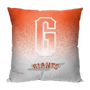 MLB City Connect Sf Giants Printed Polyester Throw Pillow 18 X 18