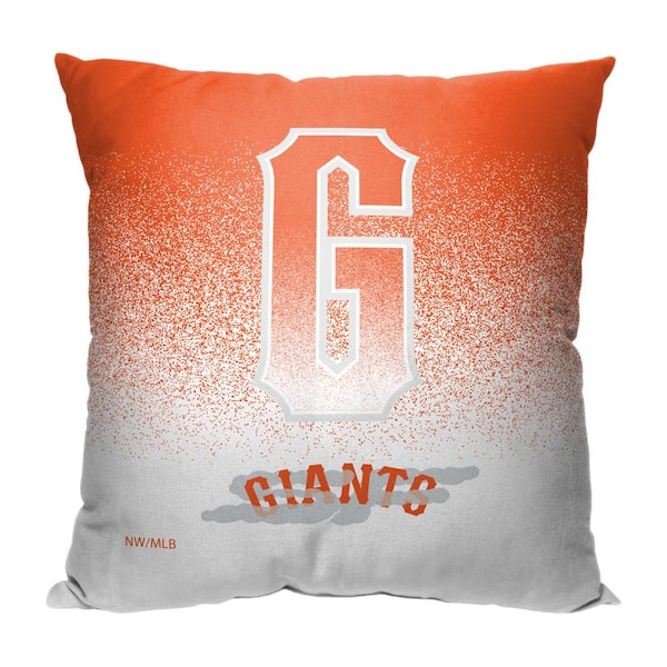 THE NORTHWEST GROUP MLB City Connect Sf Giants Printed Polyester Throw Pillow 18 X 18
