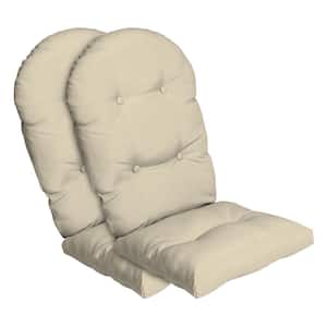 20 in. x 48 in. Outdoor Adirondack Chair Cushion in Tan Leala (2-Pack)