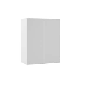 Designer Series Edgeley Assembled 24x30x12 in. Wall Kitchen Cabinet in White