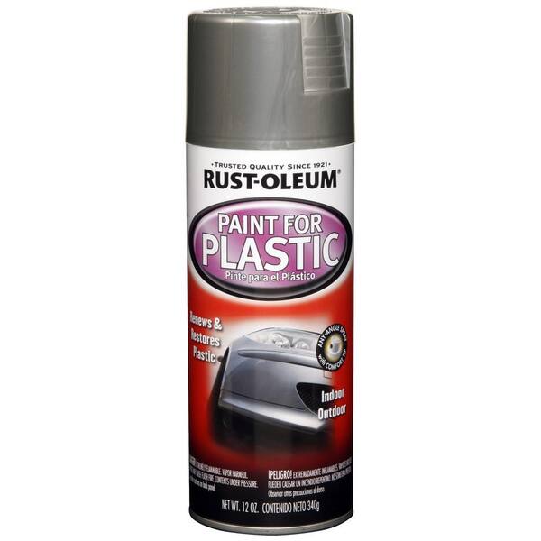 Rust-Oleum Automotive 12 oz. Gloss Silver Spray Paint for Plastic (6-Pack)