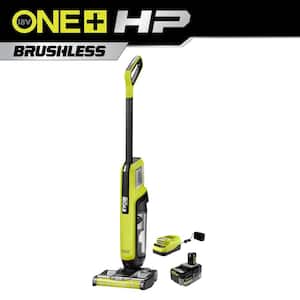 ONE+ HP 18V Brushless Cordless High Capacity Stick Vacuum Kit with 4.0 Ah Battery and Charger