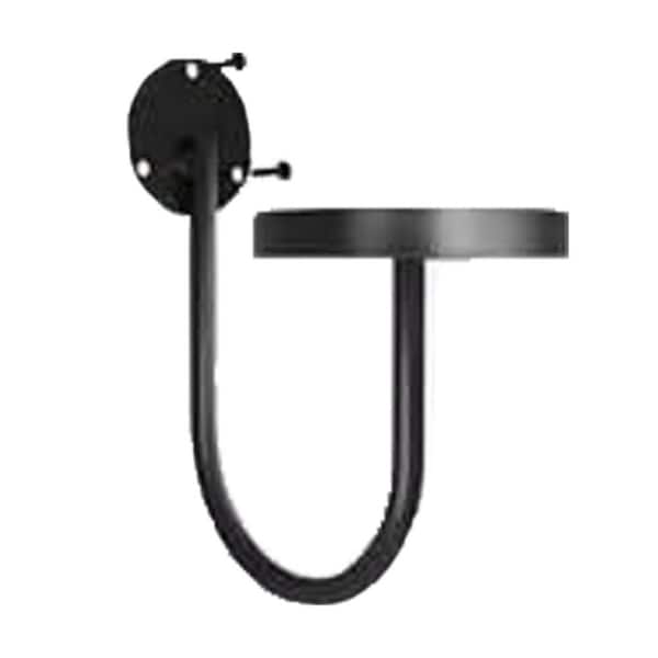 3-Pack Black Metal Wall-Mounted Plant Hanger Indoor Window Shelves for Plants, Space-Saving Modern Planter Holder