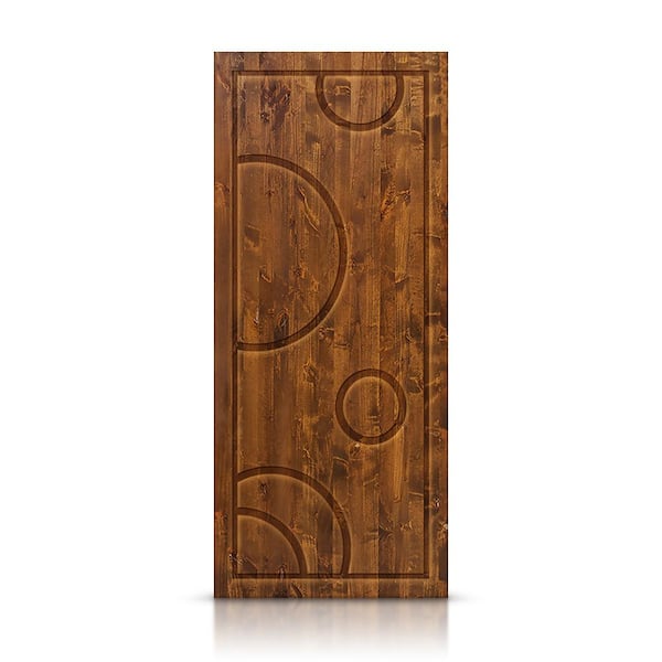 CALHOME 30 in. x 96 in. Hollow Core Walnut Stained Solid Wood Interior Door  Slab DFJ-CNC-202-96X30-BT - The Home Depot