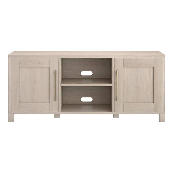 Meyer&Cross Chabot 58 in. Alder White TV Stand Fits TV's up to 65 in.