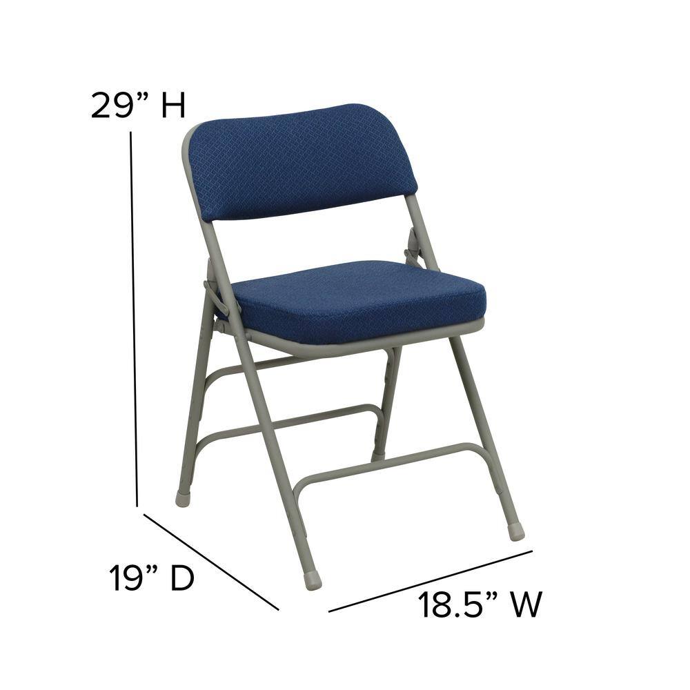 Burgundy Fabric 29" Armless Metal Reception Chair