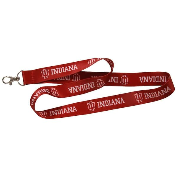 Indiana Hoosiers Carabiner Black Keychain