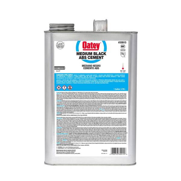 Oatey 1 Gal. Black Medium ABS Cement