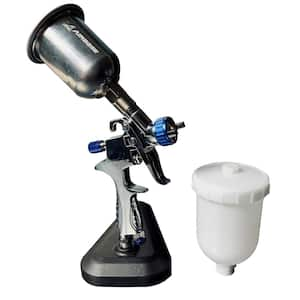 INTERTOOL HVLP Mini Paint Spray Gun, 0.8, 1.0, 1.2 mm Air Caps, Touch Up,  Detail Spray Gun, Automotive Cars, 125cc Cup PT08-0101