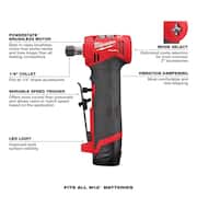 M12 FUEL 12-Volt Lithium-Ion 1/4 in. Cordless Right Angle Die Grinder Kit with M12 Soldering Iron