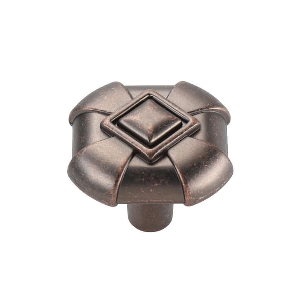 Chelsea 1-1/8 in. Dark Antique Copper Cabinet Knob