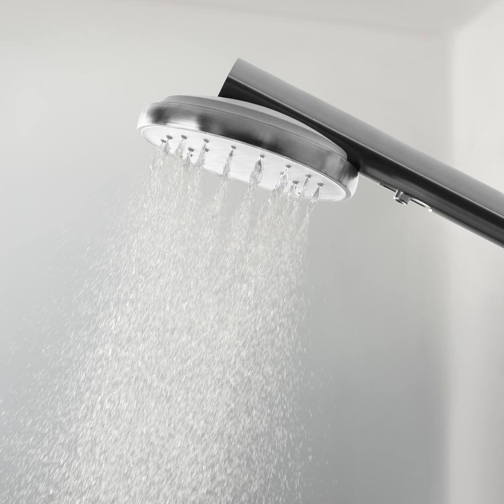 Stainless Steel Smart Handheld Showerhead with Bluetooth Speaker