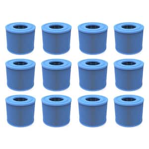 4.13 in. Dia Pool Water Filter Replacement Cartridge for ECO Pump (12-Pack)