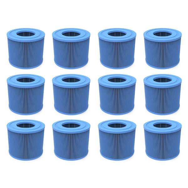 JLeisure 4.13 in. Dia Pool Water Filter Replacement Cartridge for ECO Pump (12-Pack)