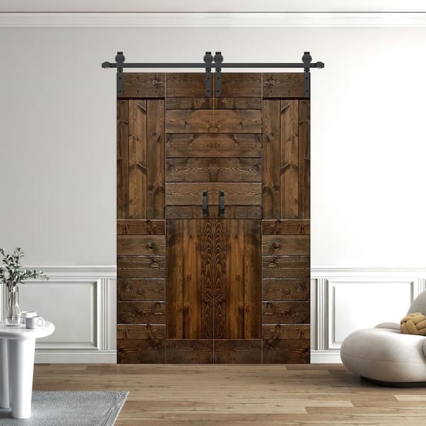 ISLIFE S Style 60 in. x 80in. 15 in. x 80 in. x 4 panel Dark