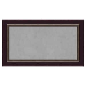 Signore Bronze 28 in. x 16 in Framed Magnetic Board