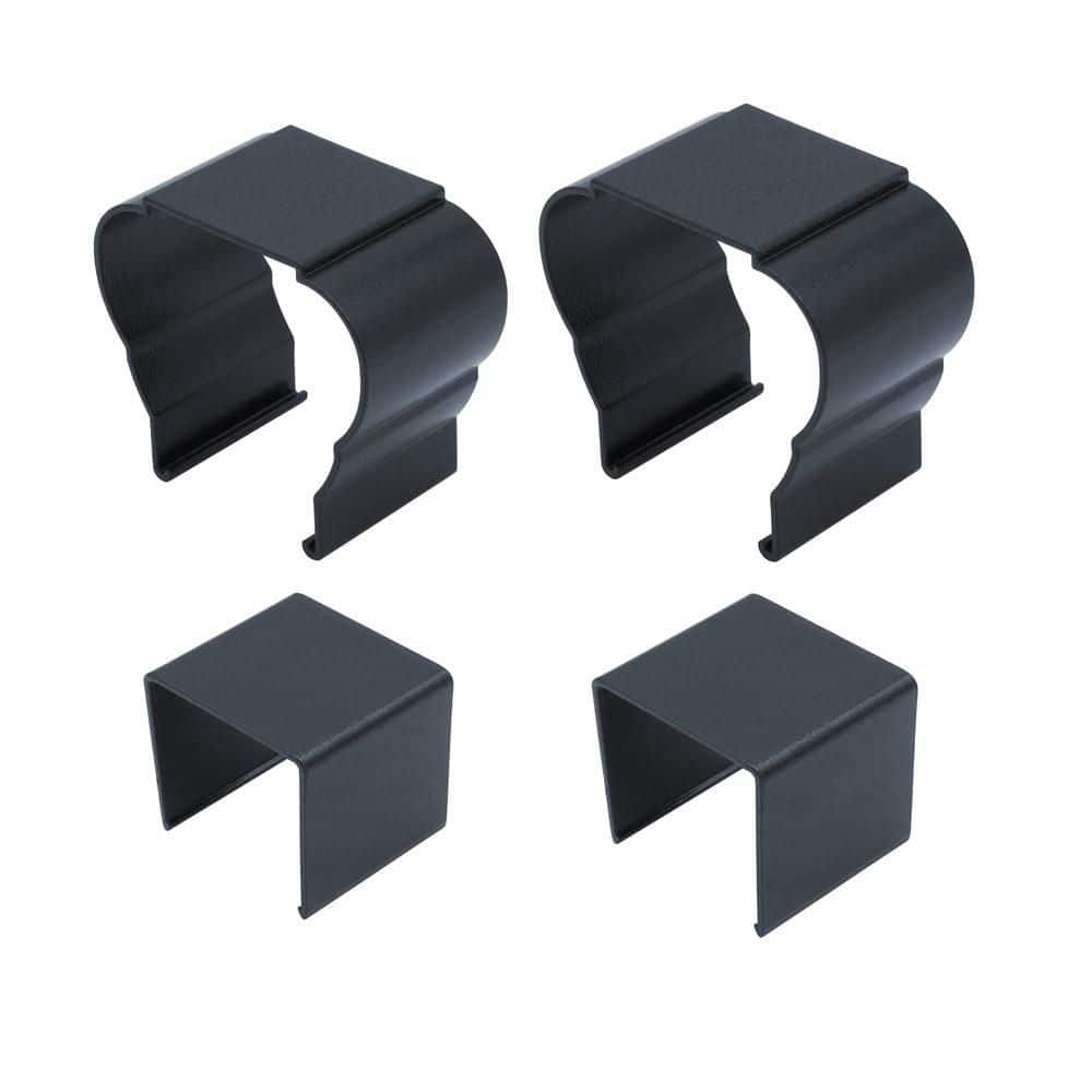 1.75 in. x 2.5 in. Black Aluminum Deck Rail Cut Collar Kit price history on PriceWatchPro