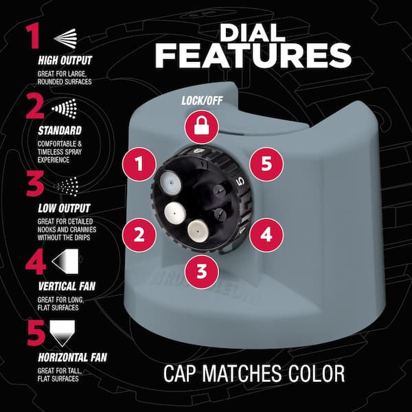 12 oz. Custom Spray 5-in-1 Satin Blue Haven Spray Paint (Case of 6)