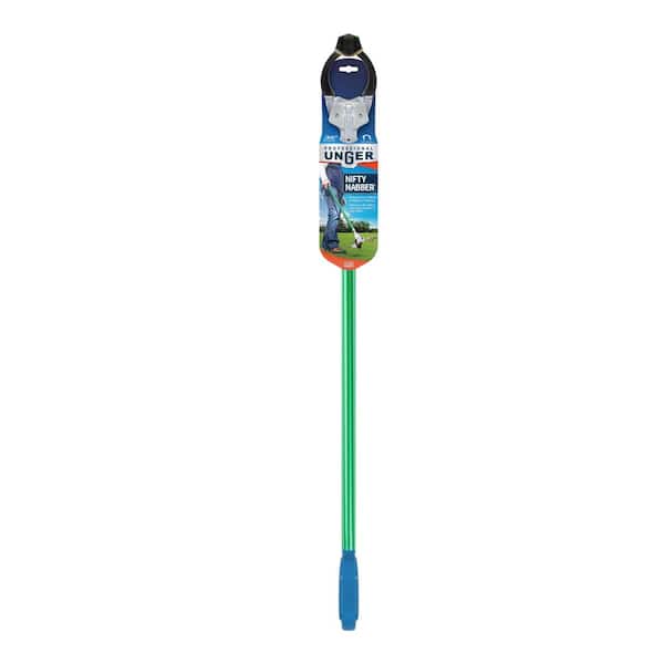 Unger 960490 C U Grabber Greifhilfe – 33 Zoll, Silber/Schwarz, Für Müllsammeln Und Mehr