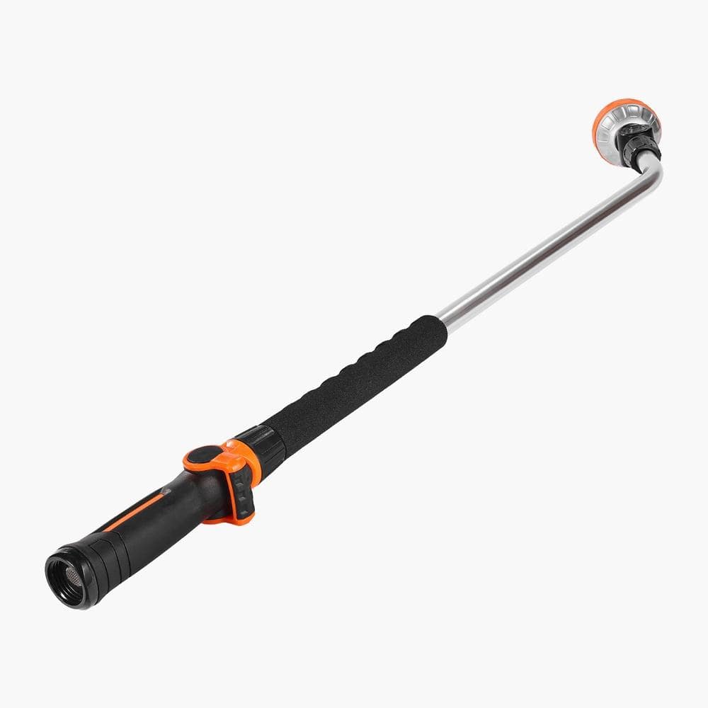 Watering Wand 36 in. Heavy Duty Garden Hose 8 Spray Pattern 180 Degree Swivel Thumb Control Aluminum Alloy price history on PriceWatchPro