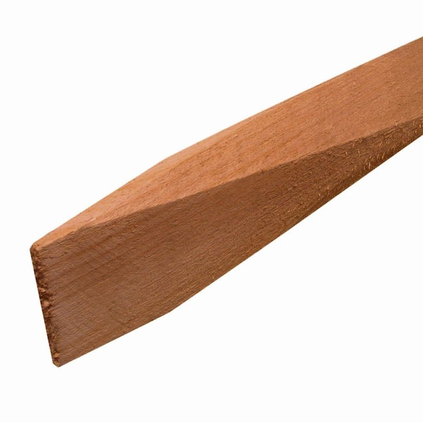 Outdoor Essentials 10 ft. Color-Treated Western Red Cedar Split Fence Rail
