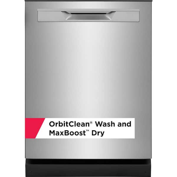 Gallery 24 in. Smudge-Proof Stainless Steel Smart Built-In Tall Tub Dishwasher