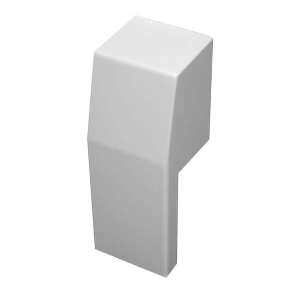 2 Pack] End Caps For Baseboard Heater Covers - Left & Right End Cap  Included - Fits Most Standard Baseboard Heaters - Plastic End Caps Can Be  Trimmed For Exact Size 