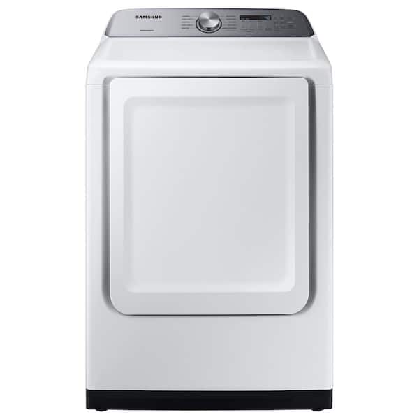 Samsung 7.4 cu. ft. Vented Electric Dryer with Sensor Dry in White